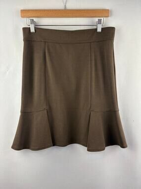 Women’s Sophie Max Medium Chocolate Brown Pencil Skirt